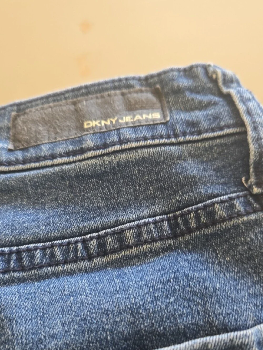 DKNY Blue Denim Roll-Cuff Women's Shorts